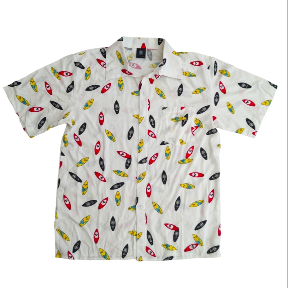 Epic Games Button Up Shirt, 2022, men's sz small